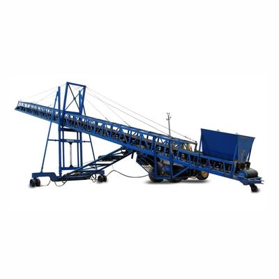 Continuous Conveying Hoisting Machine Mekanik Mobile Belt Conveyor
